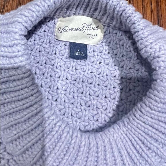 Light purple sweater, women’s large - Picture 5 of 5